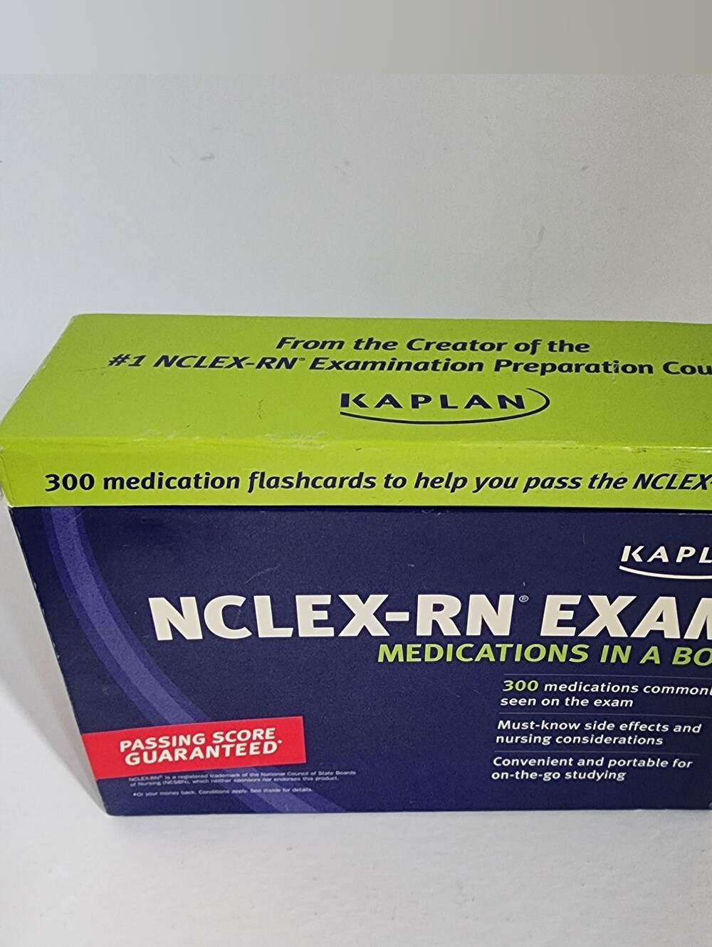 Kaplan NCLEX-RN Medication Flashcards - 300 Medications In A Box 2007